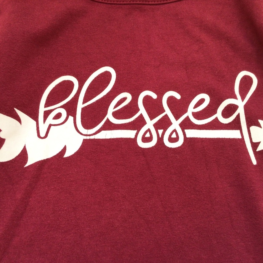 Blessed Ruffle Top - Picture 2 of 4